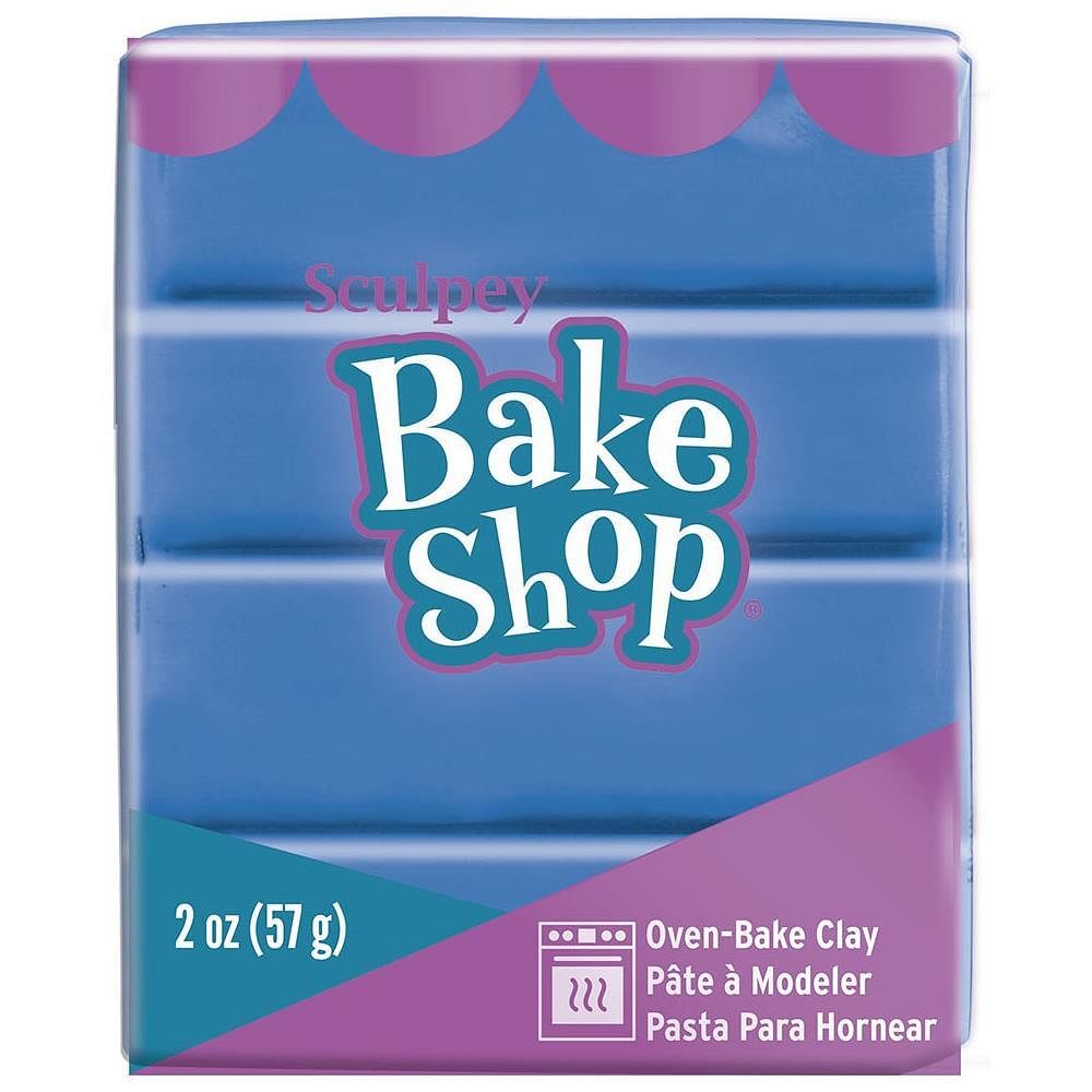 Sculpey Bake Shop Clay 2oz - Blue - Free Shipping 