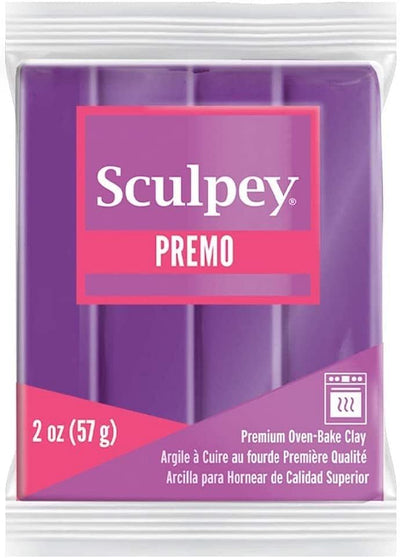 Sculpey Polymer Premo Clay Purple Pearl - Free Shipping 