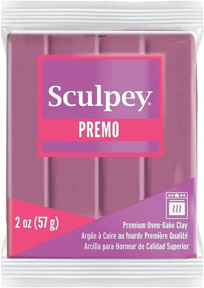 Premo Sculpey Mauve 2oz Brick - Free Shipping 