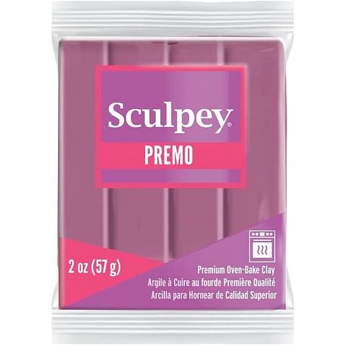 Premo Sculpey Mauve 2oz Brick - Free Shipping