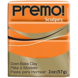 Premo Sculpey Polymer Clay Orange - Free Shipping