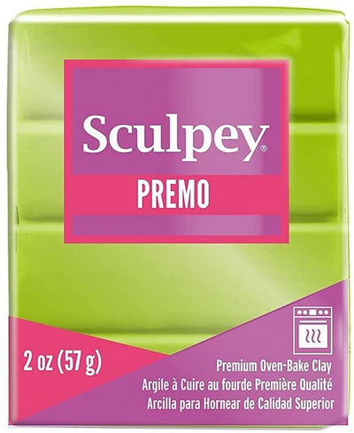 Sculpey Polymer Clay Bright Green Pearl - Free Shipping 