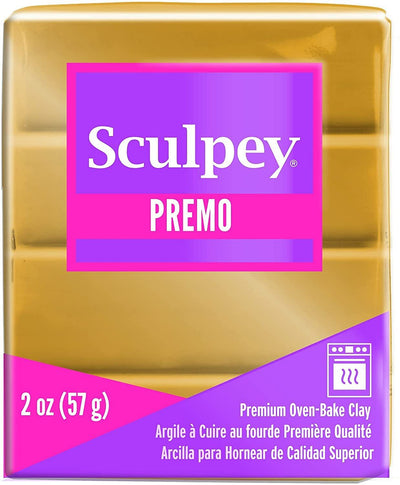 Premo Sculpey Polymer Clay 18K Gold Color - Free Shipping 