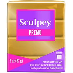 Premo Sculpey Polymer Clay 18K Gold Color - Free Shipping