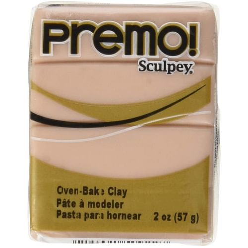 Premo Sculpey Polymer Clay 2oz Beige - Free Shipping