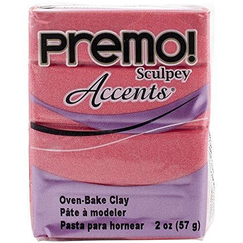 Premo Sculpey Accents Polymer Clay Sunset Pearl - Free Shipping