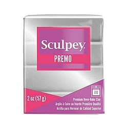 Sculpey Premo Polymer Clay Silver - Free Shipping