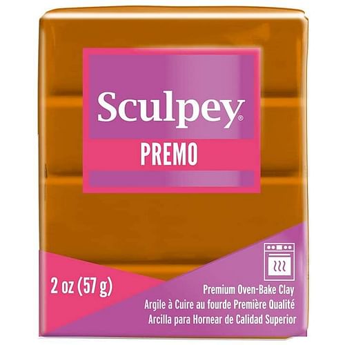 Premo Sculpey Polymer Clay Raw Sienna - Free Shipping