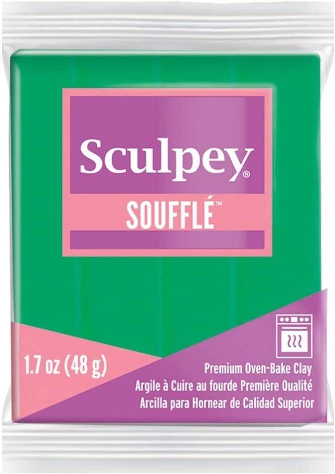 Sculpey Souffle Clay 2oz Shamrock - Free Shipping