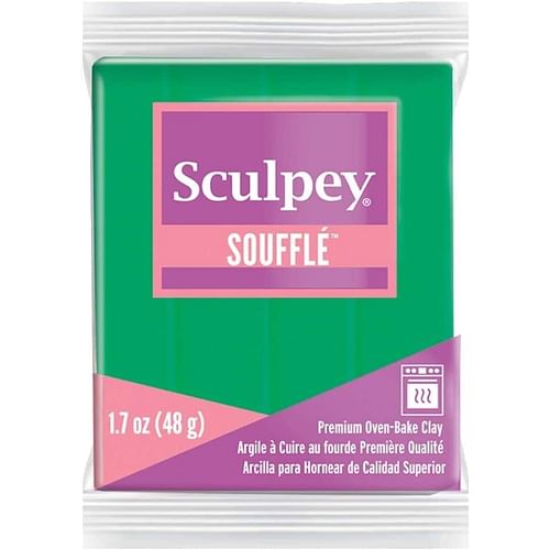 Sculpey Souffle Clay 2oz Shamrock - Free Shipping