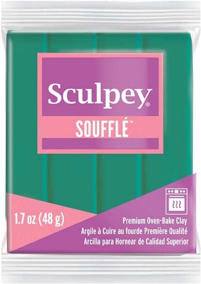 Sculpey Polymer Clay - Jade Green - Free Shipping 