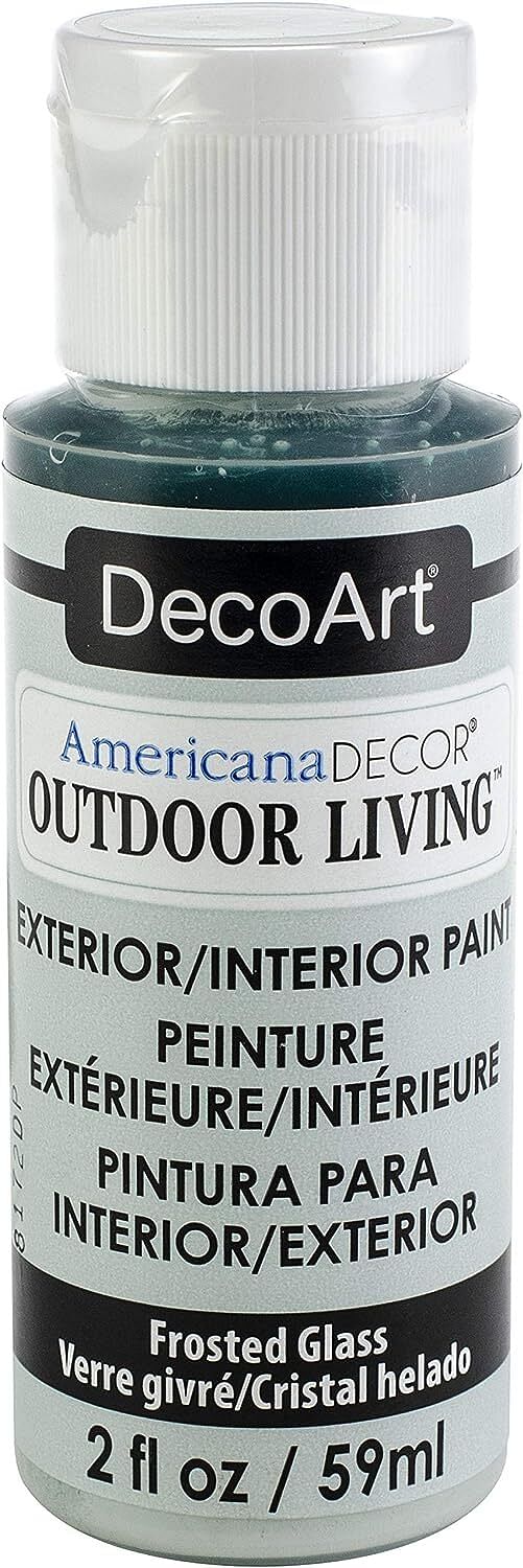 DecoArt Outdoor Living 2oz Frosted Glass - Free Shipping