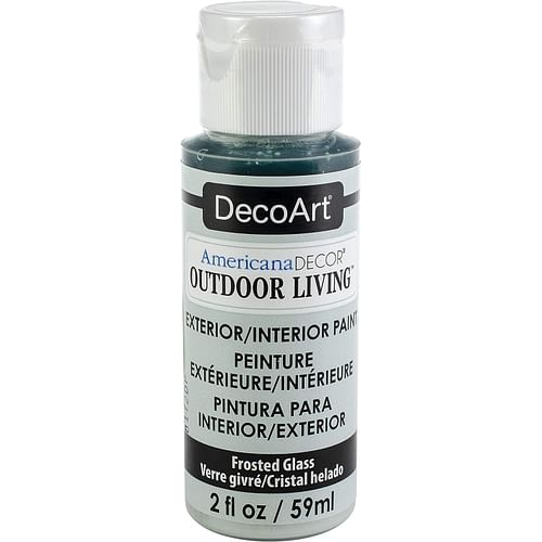 DecoArt Outdoor Living 2oz Frosted Glass - Free Shipping