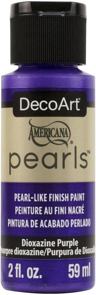 Deco Art Pearls Paint 2oz Dioxazine Purple - Free Shipping 