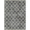Atlas Black Rug | Moroccan-Inspired Design, Charcoal & White, Versatile Area Rug