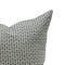 Sail Cushion Cover – Nautical Blue & Grey Design, Blue Silver Zipper, 100% Polyester, Hand-made in Canada
