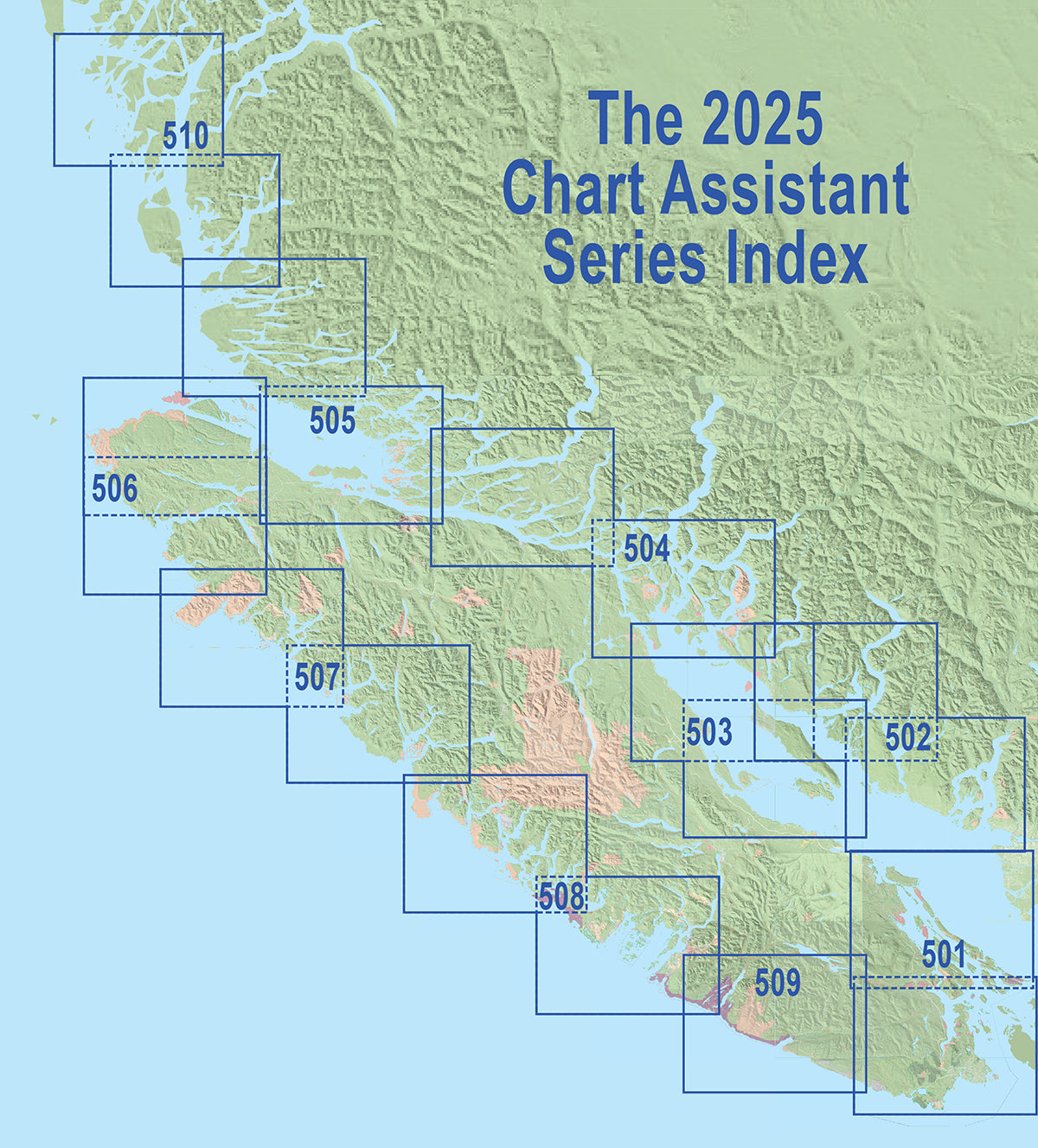 501 Victoria/Gulf Islands Inside Passage Chart Assistant 