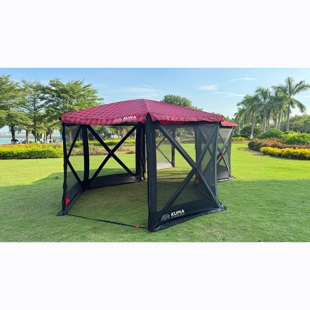 Bear Den Gazebo Connecting Gusset - Black