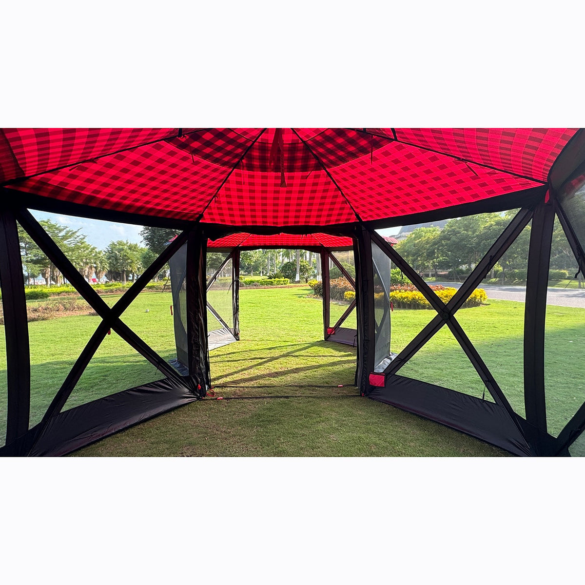 Bear Den Gazebo Connecting Gusset - Black