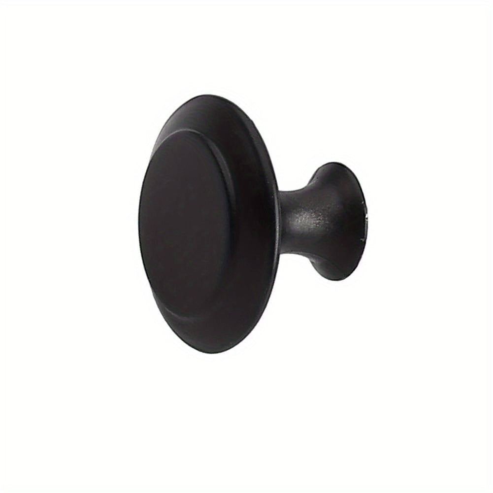 20pcs Matte Stainless Steel Cabinet Handles - Easy Install, Round Door Knobs for Kitchen & Bathroom Cupboards 
