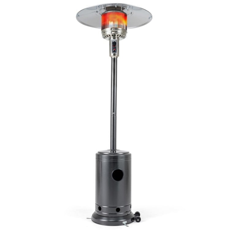 50,000 BTU Patio Propane Gas Heater with Stainless Steel Burner