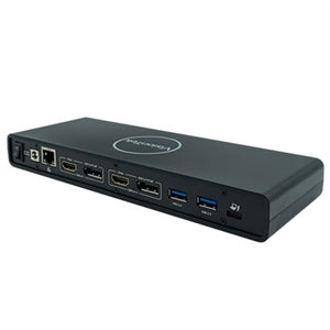 VisionTek VT4510 Dual Display 4K USB 3.0 / USB-C Docking Station with 100W Power Delivery 