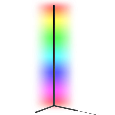56in Floor Lamp Light LED Standing Lamp Remote Control Dimmable Color Changing Mood Light 