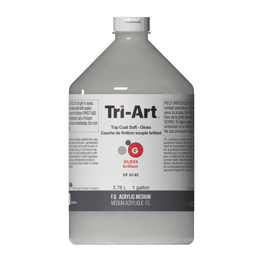 Tri-Art Mediums - Top Coat Soft Gloss 
