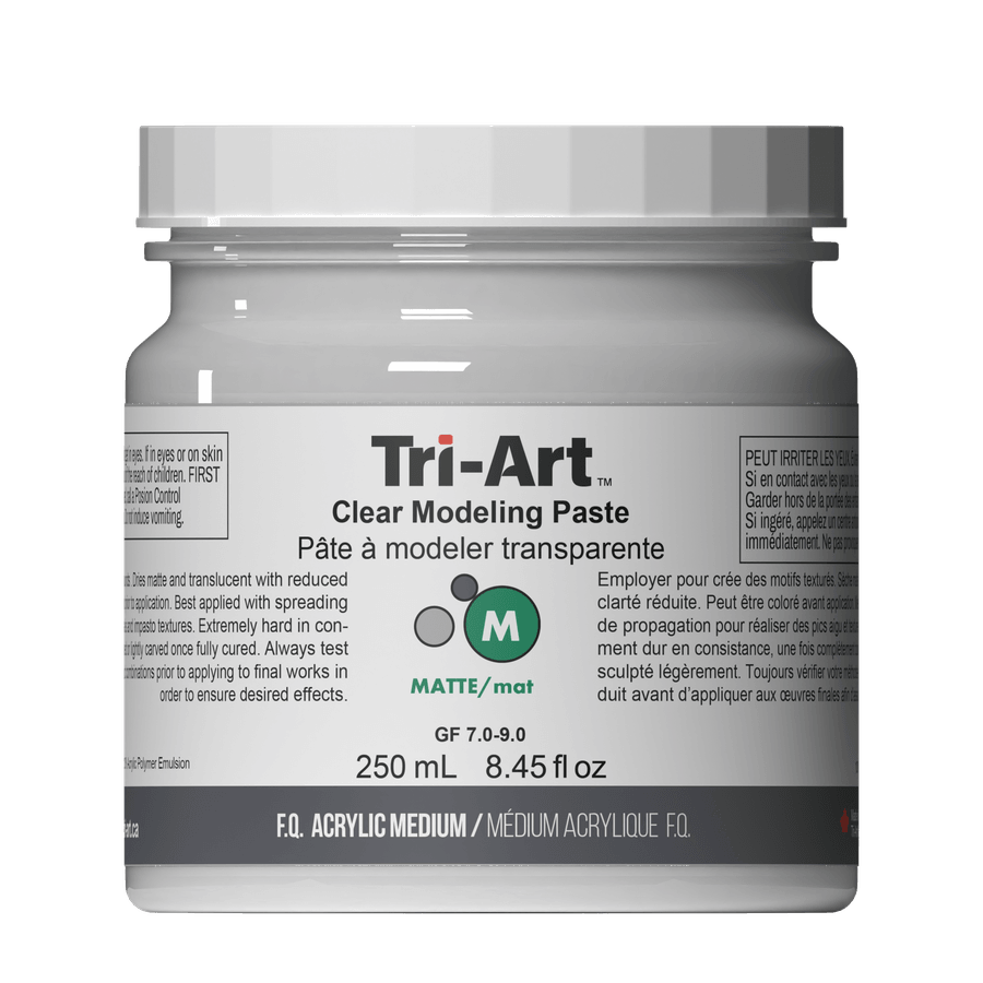 Tri-Art Mediums - Modeling Paste Clear 
