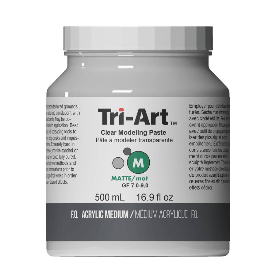 Tri-Art Mediums - Modeling Paste Clear 