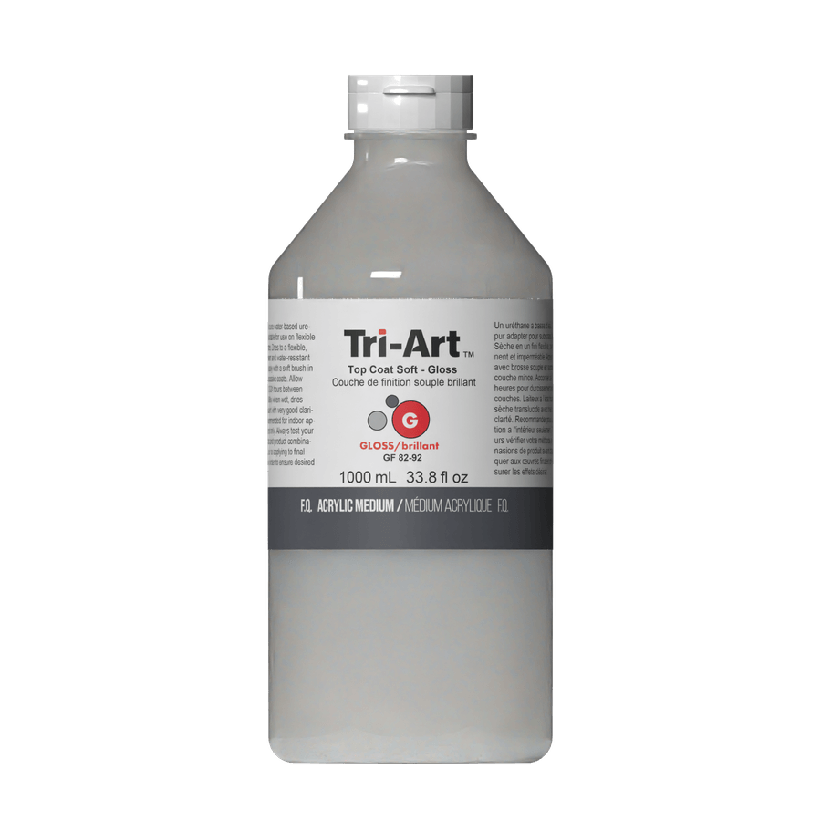 Tri-Art Mediums - Top Coat Soft Gloss 