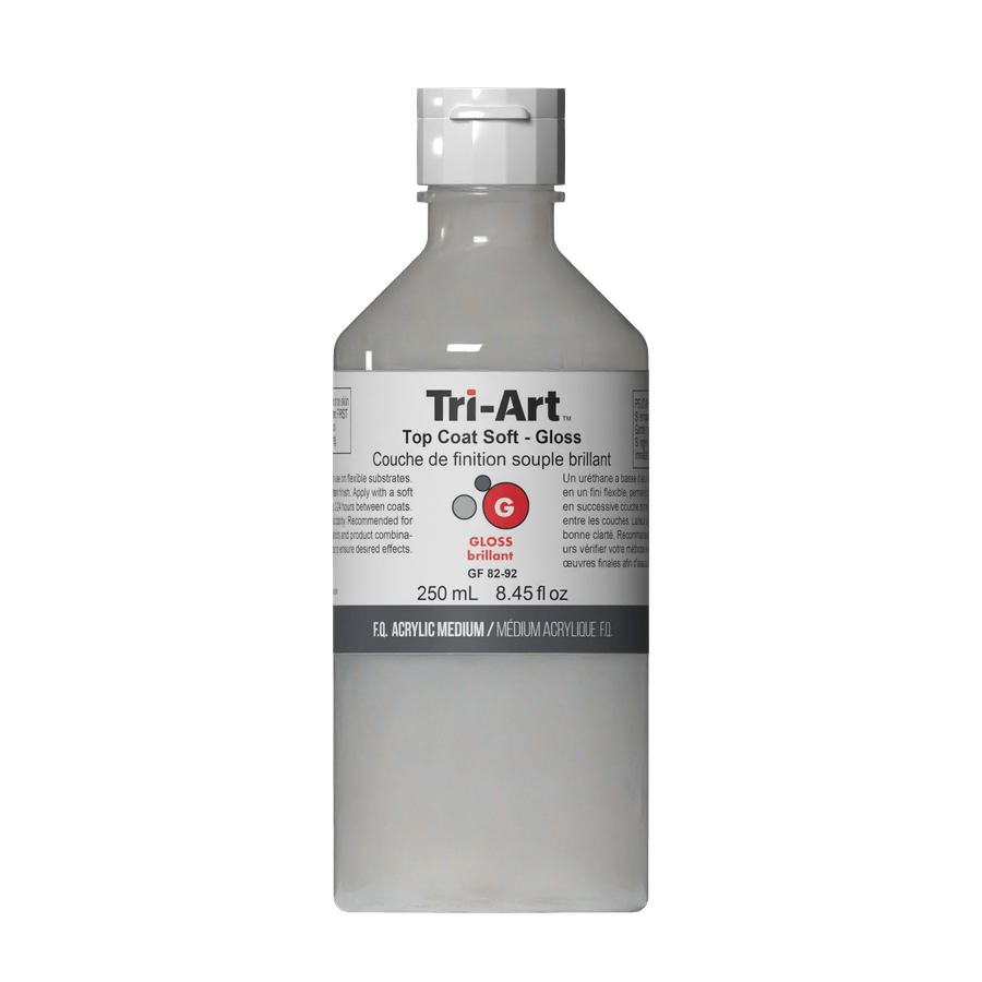 Tri-Art Mediums - Top Coat Soft Gloss 