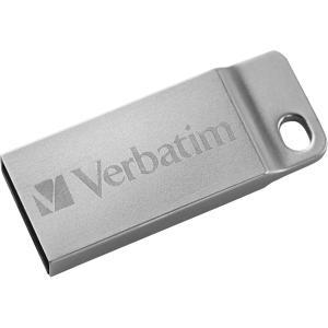 Verbatim 16GB Metal Executive USB Flash Drive - Silver 