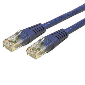 20ft CAT6 Ethernet Cable - Blue Molded Gigabit - 100W PoE UTP 650MHz - Category 6 Patch Cord UL Certified Wiring/TIA 