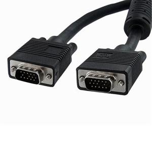 75ft Coax High Resolution Monitor VGA Cable - HD15 M/M 