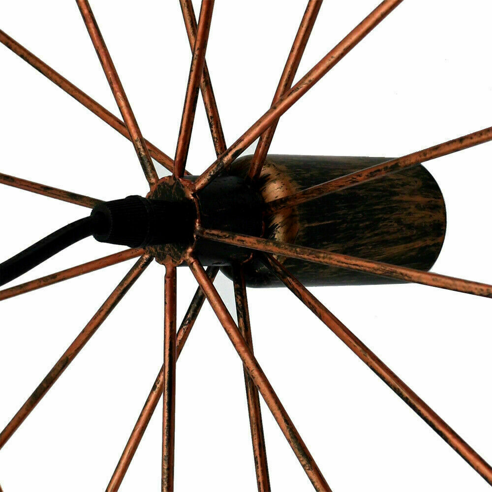 Retro Industrial Ceiling Wheel Pendant Light ~1534