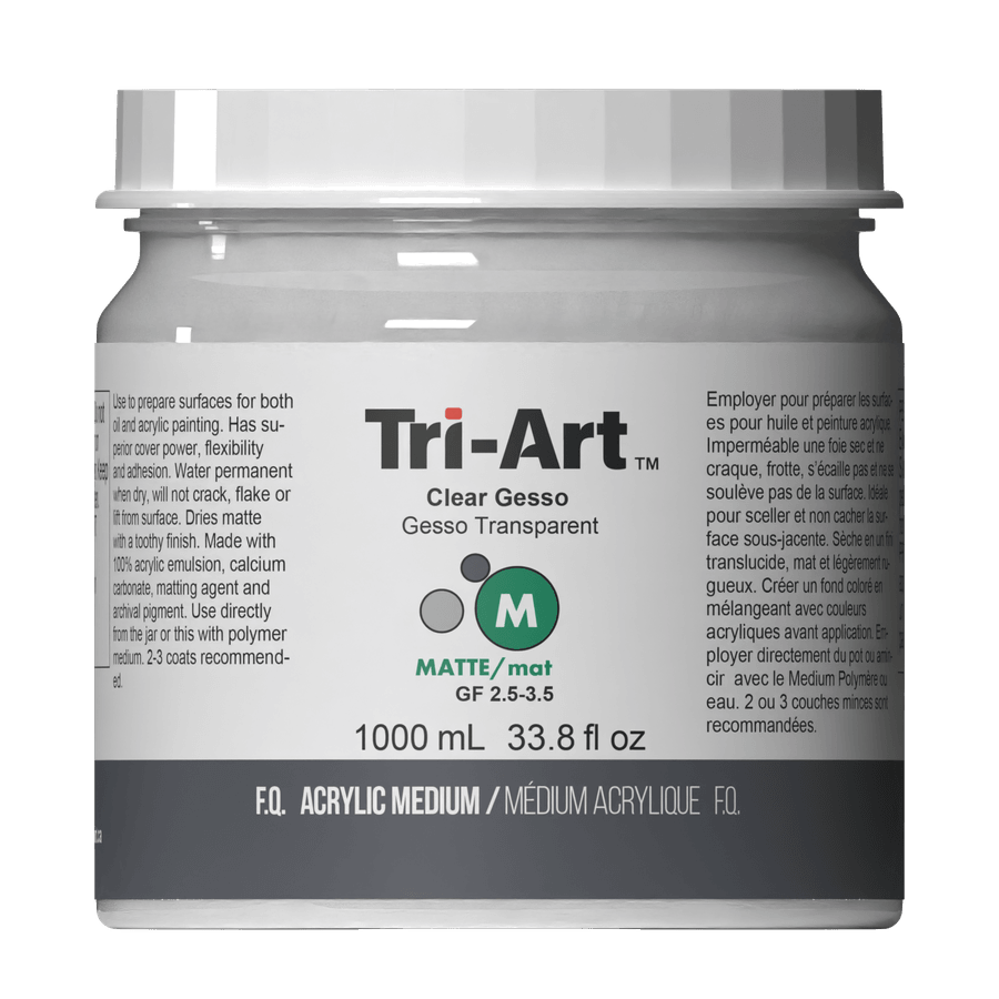 Tri-Art Mediums - Clear Gesso 