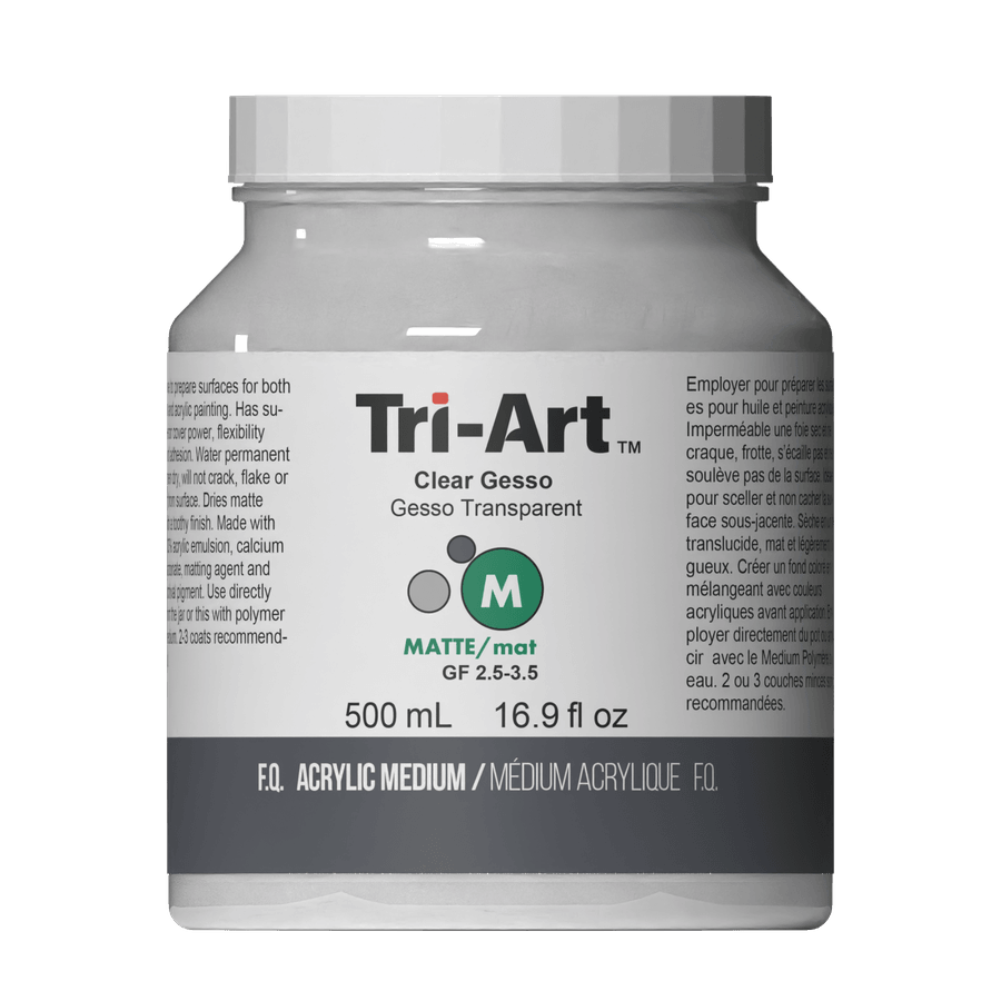 Tri-Art Mediums - Clear Gesso 
