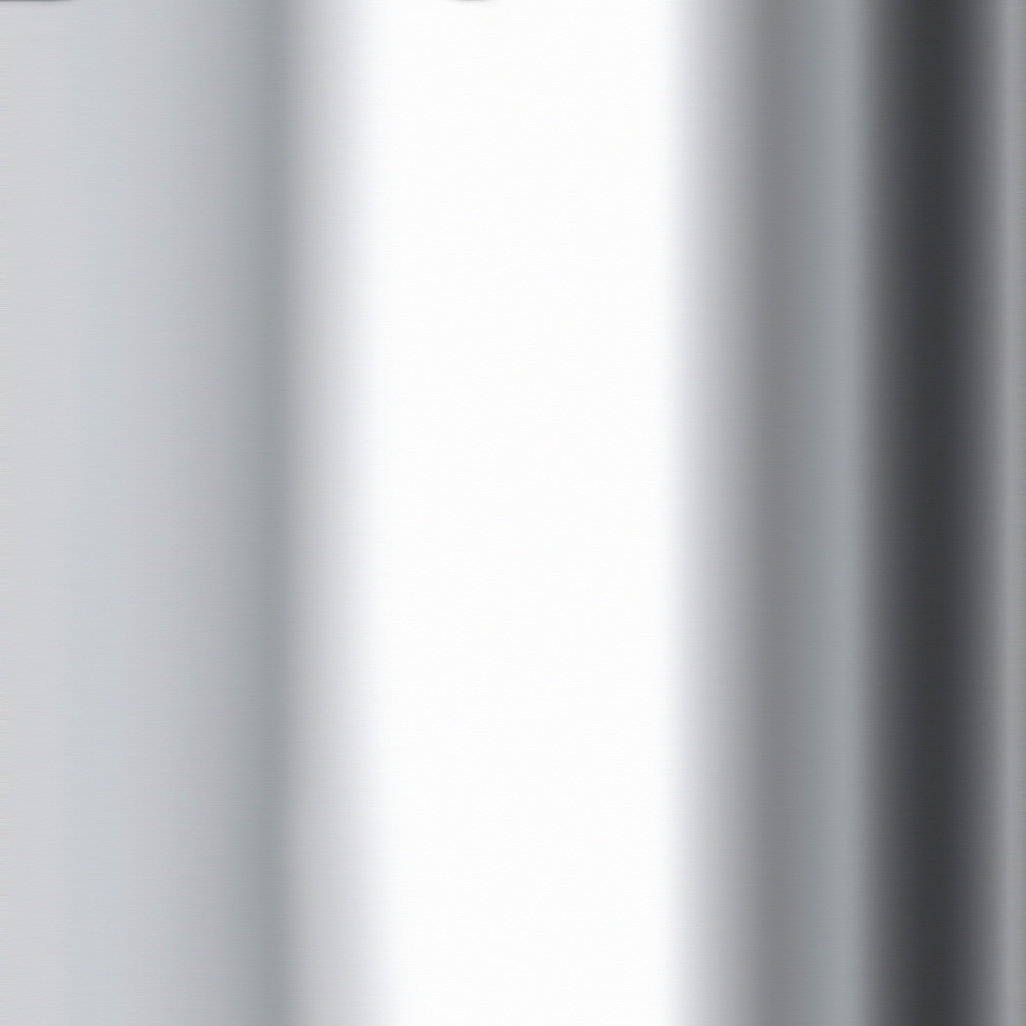 25" White and Silver Metal Two Light Table Lamp With White Drum Shade 