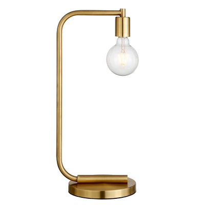 20" Brass Metal Desk Table Lamp 