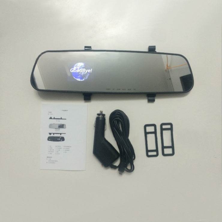 1080P HD Rearview Mirror Driving Recorder 