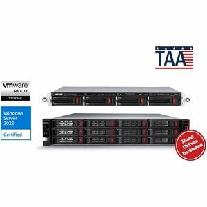 BUFFALO TeraStation 5420 4-Bay 16TB (4x4TB) Business Rackmount NAS Storage Hard Drives Included 