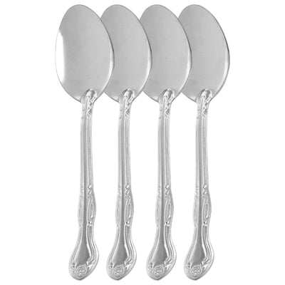 Gibson Home Abbie 4 Piece Stainless Steel Dinner Spoon Set - Free Shipping 
