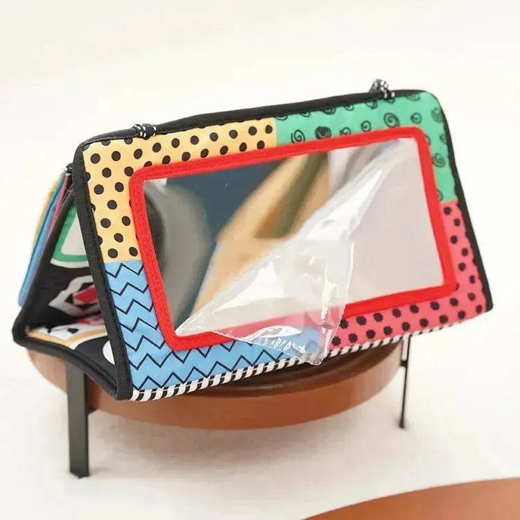 Foldable Cognitive Wall Chart Visual Training Toy for Toddler Children 