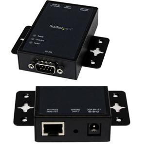 1 Port RS232 Serial to IP Ethernet Converter / Device Server - Aluminum