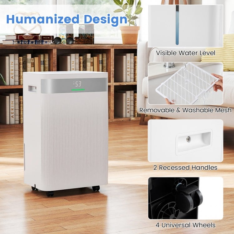 54 Pints Dehumidifier for Home 4500 Sq.Ft Dehumidifier