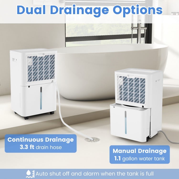 54 Pints Dehumidifier for Home 4500 Sq.Ft Dehumidifier