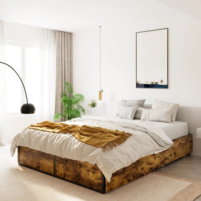 Milliken Storage Platform Bed with 4 Drawers No Headboard