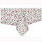 Christmas Tablecloth, PEVA with Flannel Back, 52 x 70 in