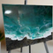 Combers Beach Original Painting on Cradled Birch Panel 12
